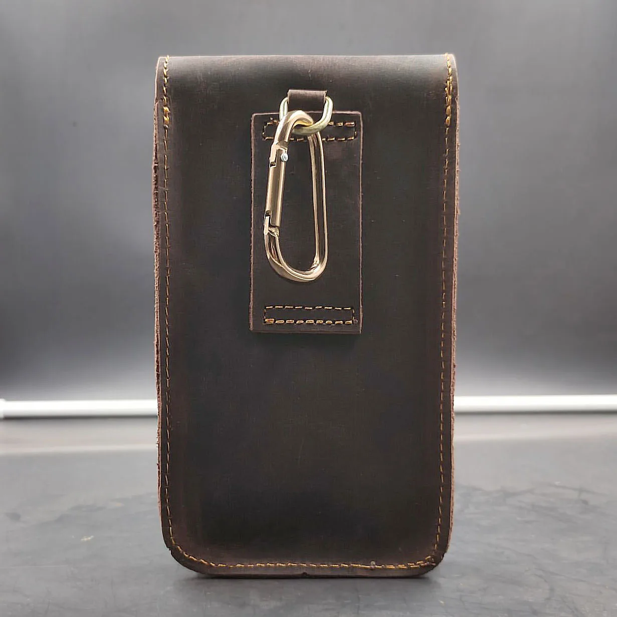 Поясная Сумка из натуральной кожи для мужчин винтажная маленькая сумочка Crazy Horse