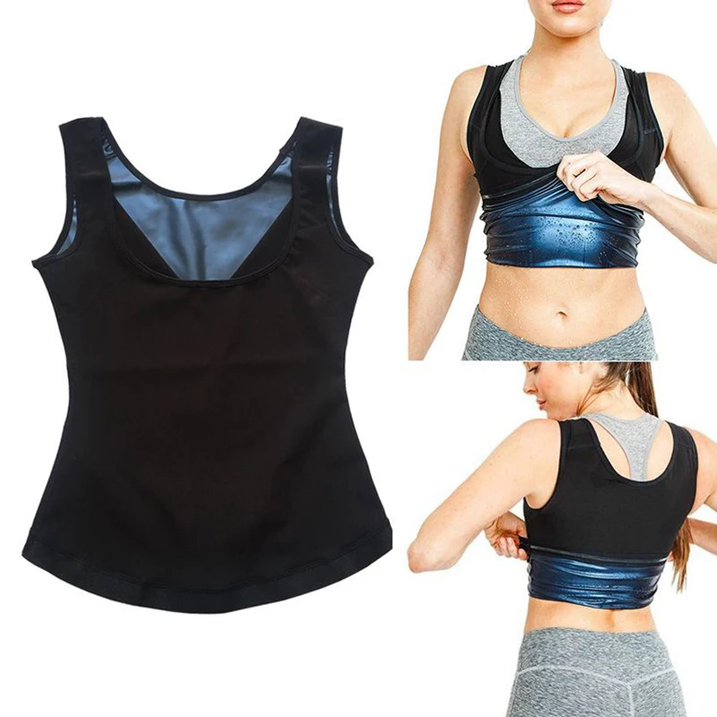 

Men Neoprene Sweat Sauna Vest Body Shapers Vest Waist Trainer Slimming Vest Shapewear Waist Shaper Corset for women