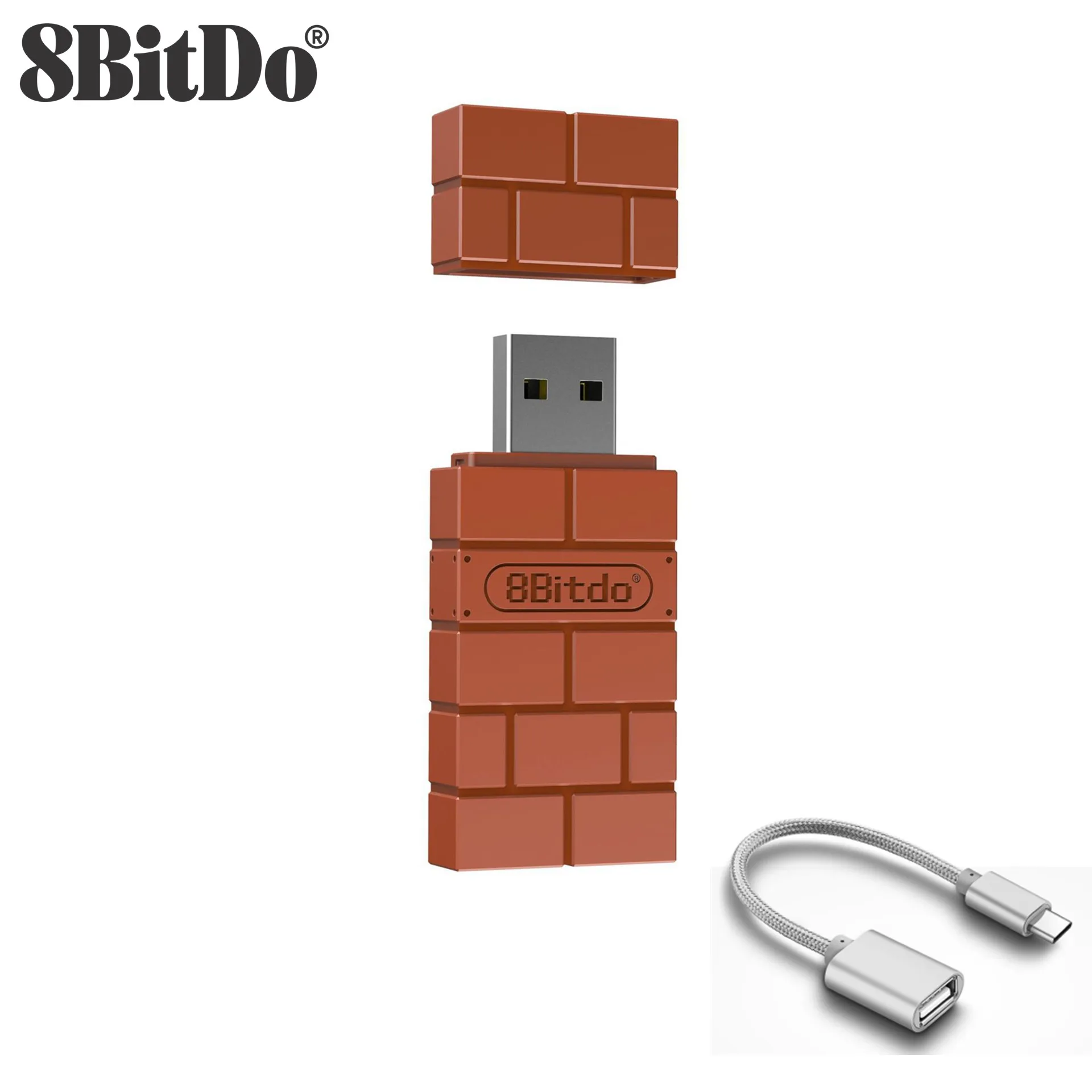 8BitdoWireless Bluetooth USB RR адаптер для Gamed конвертации для переключателя Windows Mac Raspberry Pi