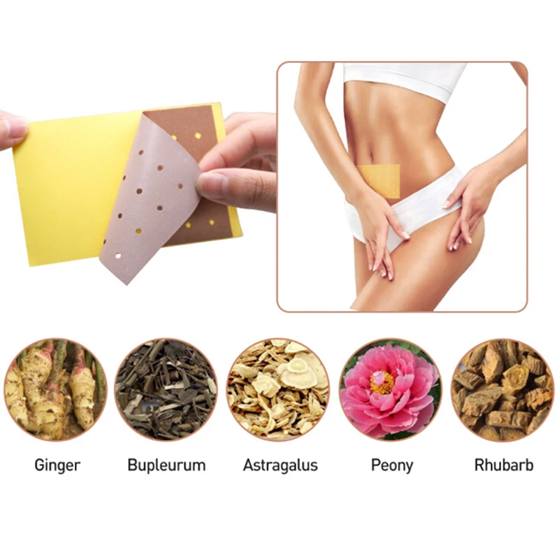 

12Pcs Wonder Slimming Patch Belly Abdomen Weight Loss Fat Burning Slim Patch Cream Navel Stick Efficacy Strong