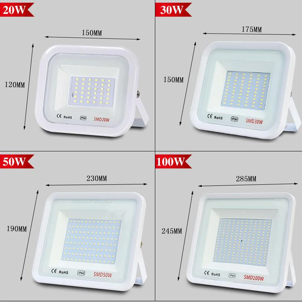 Белый прожектор для наружного освещения рефлектор наружная настенная