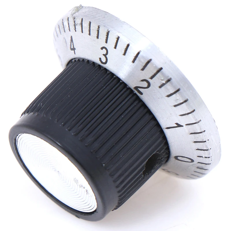 

6MM C3 Knob With A Digital Scale Metal Surface Potentiometer Knob High Quality