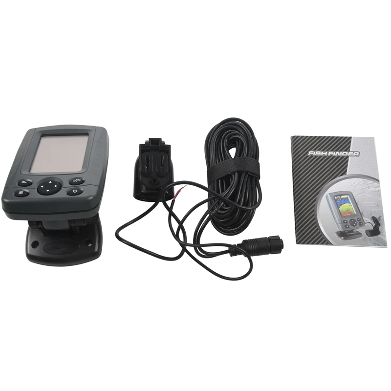 Портативный локатор рыболокатор лодка эхолот 200 кГц/83 кГц Дуэль луч детектор рыбы
