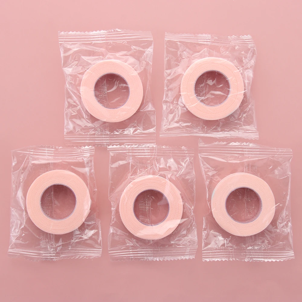 3 рулона 9 м розовые ресницы зеркальное удлинение дышащая Микропористая ткань