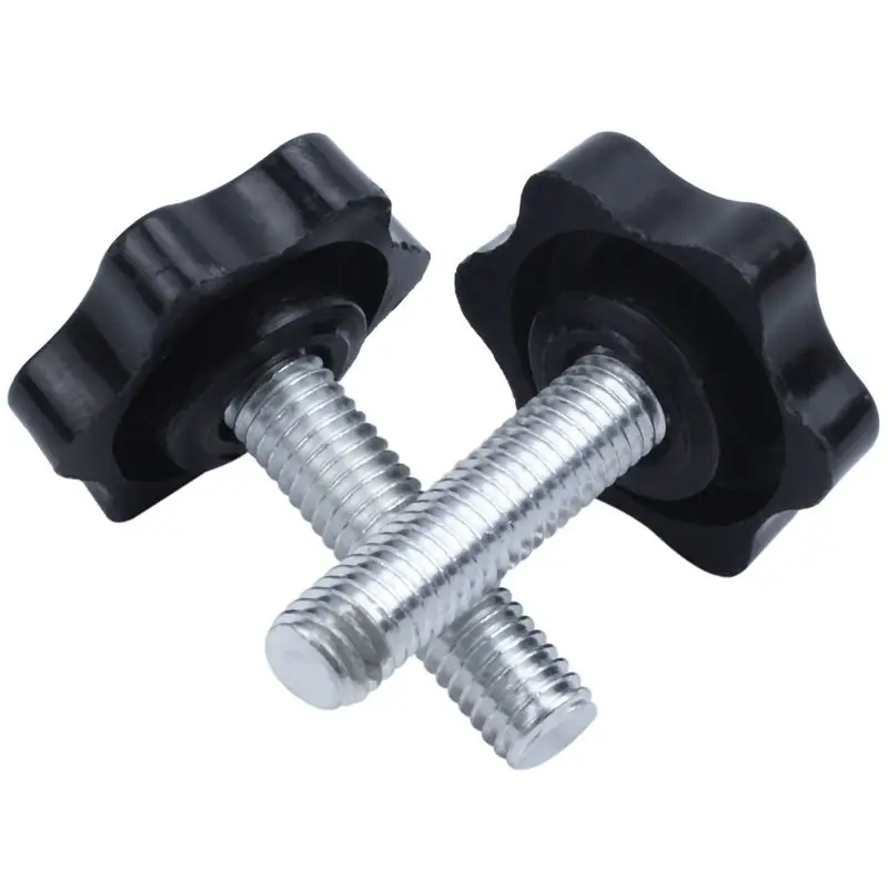 8 шт. M8 x 30 мм Мужская резьба 32 Шестигранная головка зажимной винт ручка|Винты| |