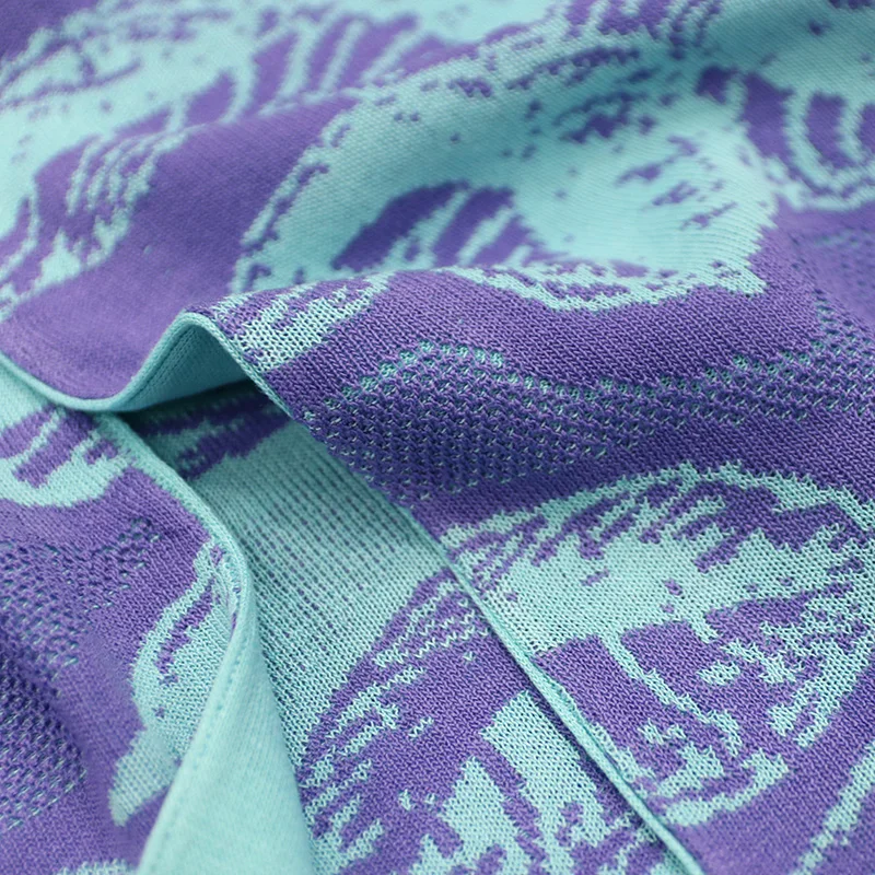 

Retro comfortable cardigan masculine Flower Printed men's cotton sweater spring and summer V-neck sweater classy male's clothes