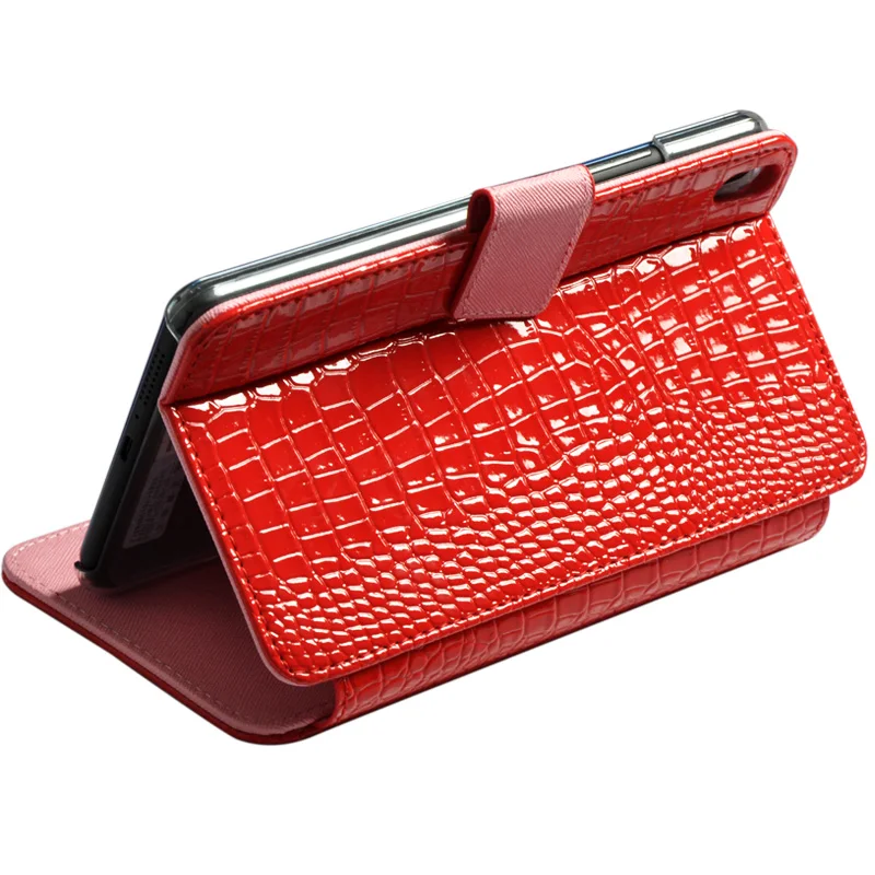 Чехол-книжка из искусственной кожи с подставкой под кожу крокодила для Lenovo PHAB 6 98 |