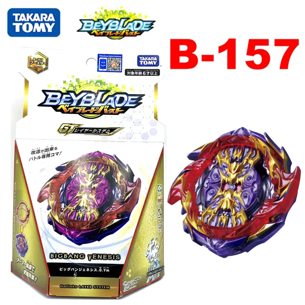 Оригинальный TAKARA TOMY BEYBLADE BURST GT B-157 BIG BANG GENESIS 0 ym в оригинальной коробке | Игрушки и