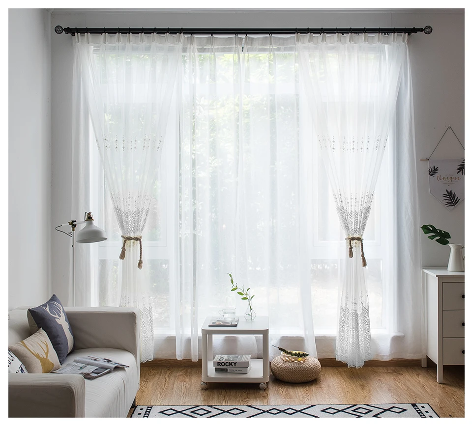 Роскошные европейские тюлевые оконные занавески s для гостиной спальни нежные