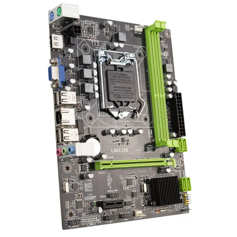 Материнская плата H61 Lga1155 M Atx для процессора Core I3 I5 I7 поддержка Ddr3 памяти с 4