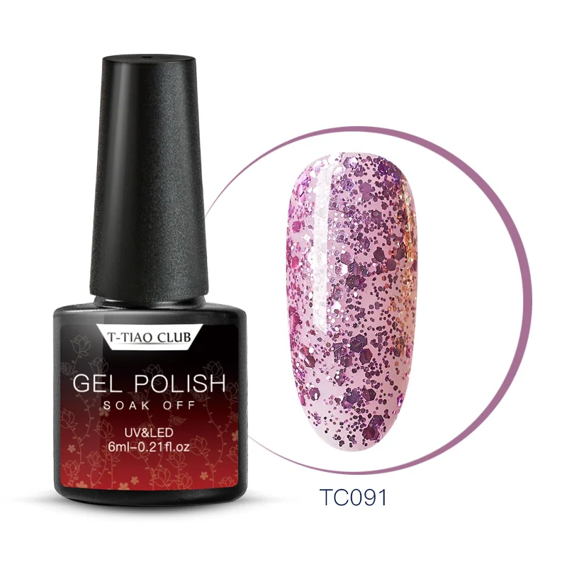 S05806 Блестки для ногтей Гель-лак набор УФ Vernis Полупостоянный матовый верхнее покрытие ногти гель лак дизайн ногтей маникюр гель лак - Цвет: S05806