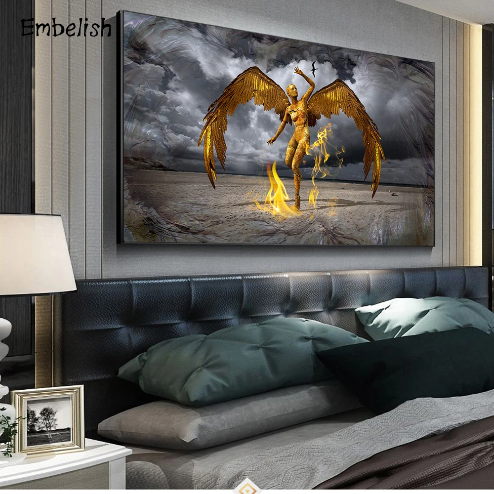 

1 Pieces New Arrival Abstract Wall Art Pictures For Living Room Modern Home Decor Posters Bedroom HD Canvas Paintings