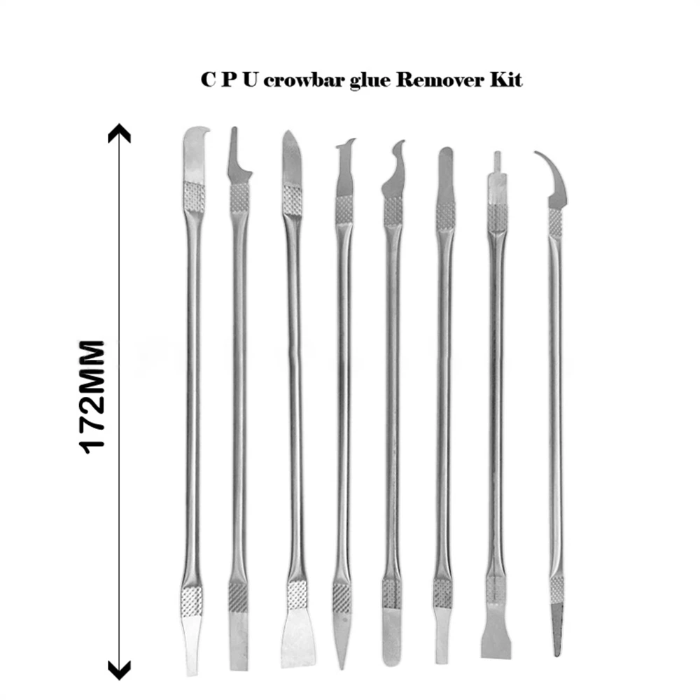 8-in-1 IC Chip Repair And Removal Tool Kits For Mobile Phone Tablet Notebook LCD CPU Separation Glue Knife | Инструменты