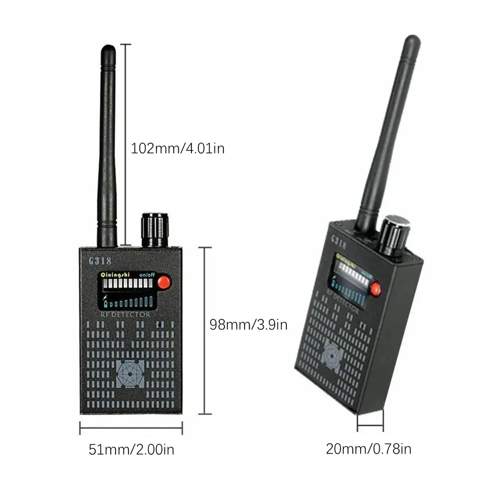 G318 анти-шпионский усилитель сигнала детектор радиочастот шпион Ошибка GPS трекер