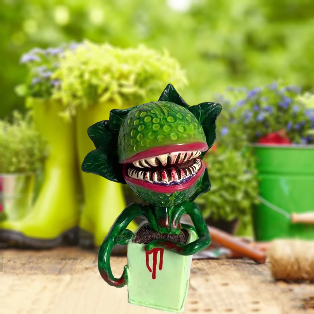 

Halloween Resin Horror Corpse Flower Potted Plants Statue Plant Bar Yard Terrace Office Decorations