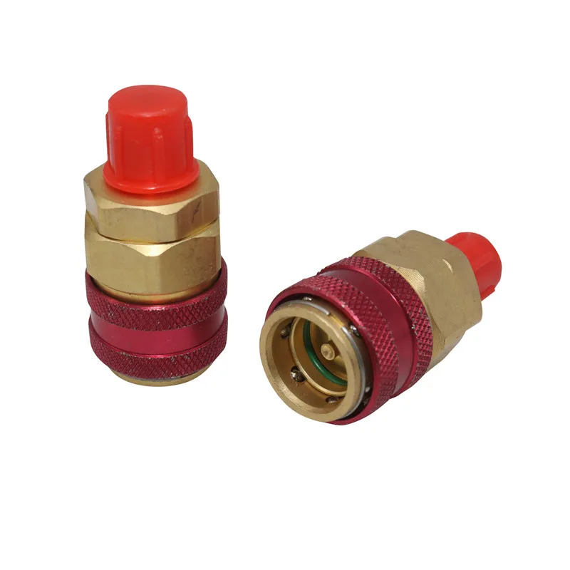 Латунные адаптеры для быстрого соединения хладагента 1 шт.| |