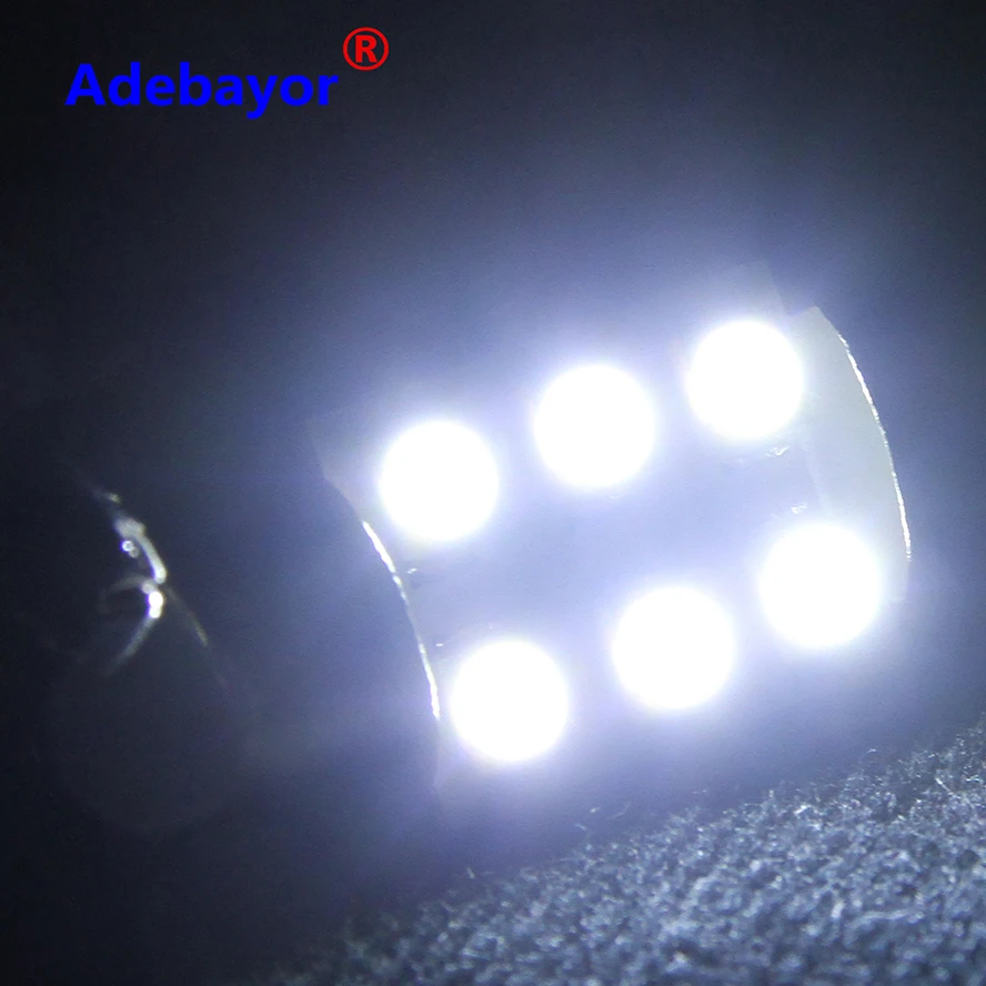 Яркий белый купол Adebayor 200 x гирлянда c5w C10W Автомобильный светодиодный светильник
