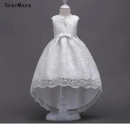 Новые платья для девочек на низком каблуке первого года рождения свадебная