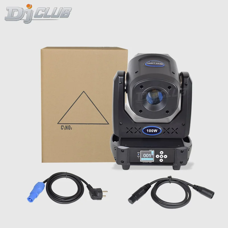 Профессиональное сценическое освещение светодиодная движущаяся головка 100 Вт