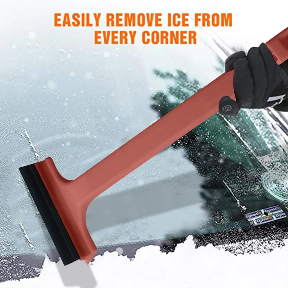 

Car Ice Scraper Snow Remover Tool Windshield Deforst Scraper Soft Winter Crusher Wipe Auto Snow Shovel Ice Glass Cleaner