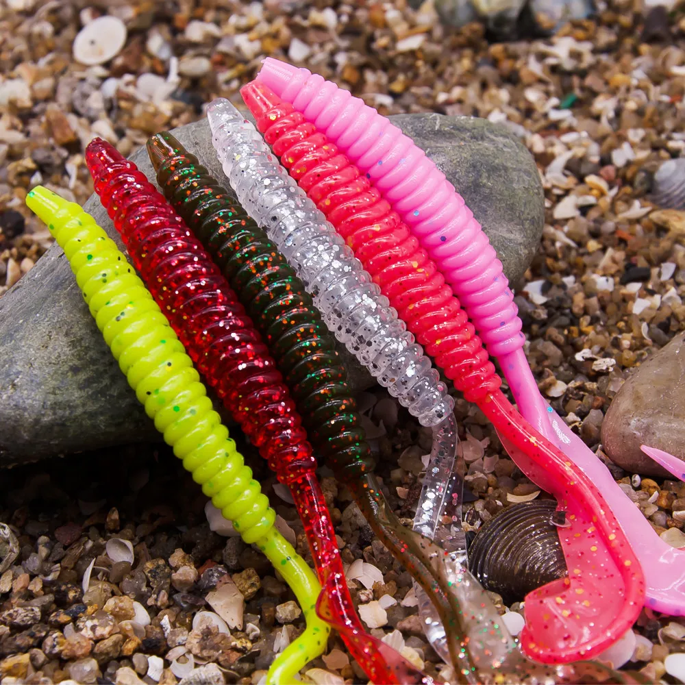 Букет невесты 6 штук в партии мягкие приманки для ловли рыбы 4 6g 15 мм личинки червь