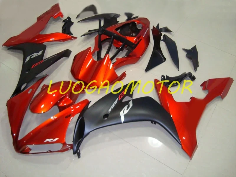 

Injection Fairing kitsOrange Black Bodywork Cowling For Yamaha YZFR1 2004 2005 2006 YZF1000 R1 04 05 06 YZF-R1 Fairings kit