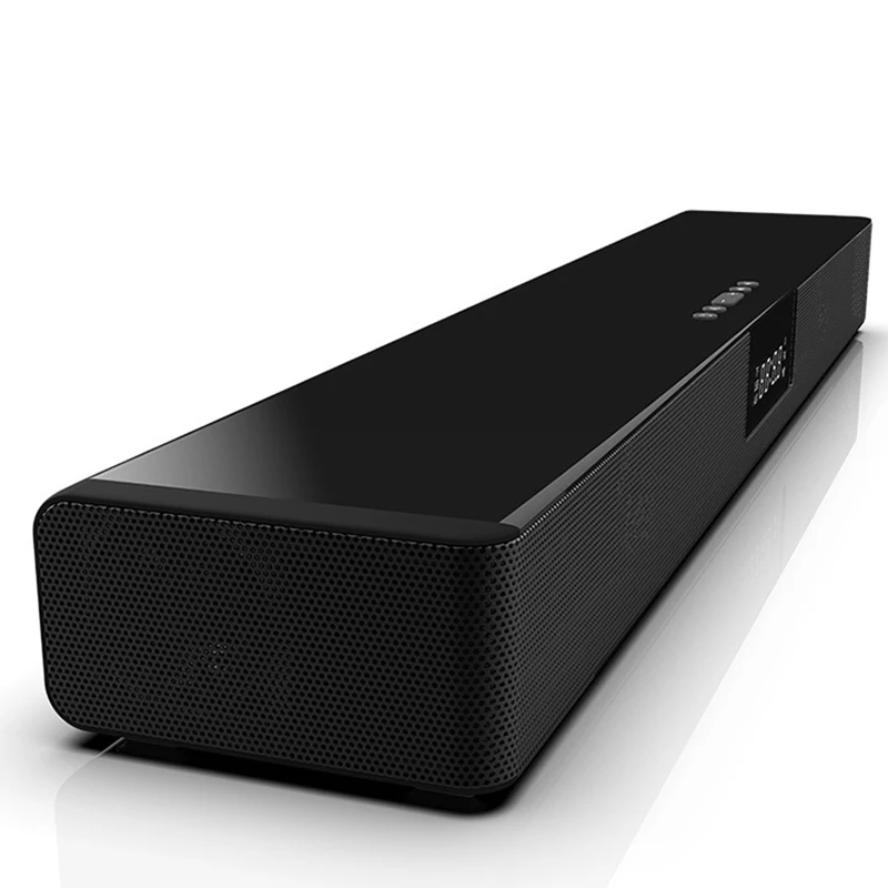 CLAITE беспроводной зарядки bluetooth динамик Саундбар с пультом дистанционного управления сигнализации Colock светодиодный дисплей домашний кинотеатр Sensurround