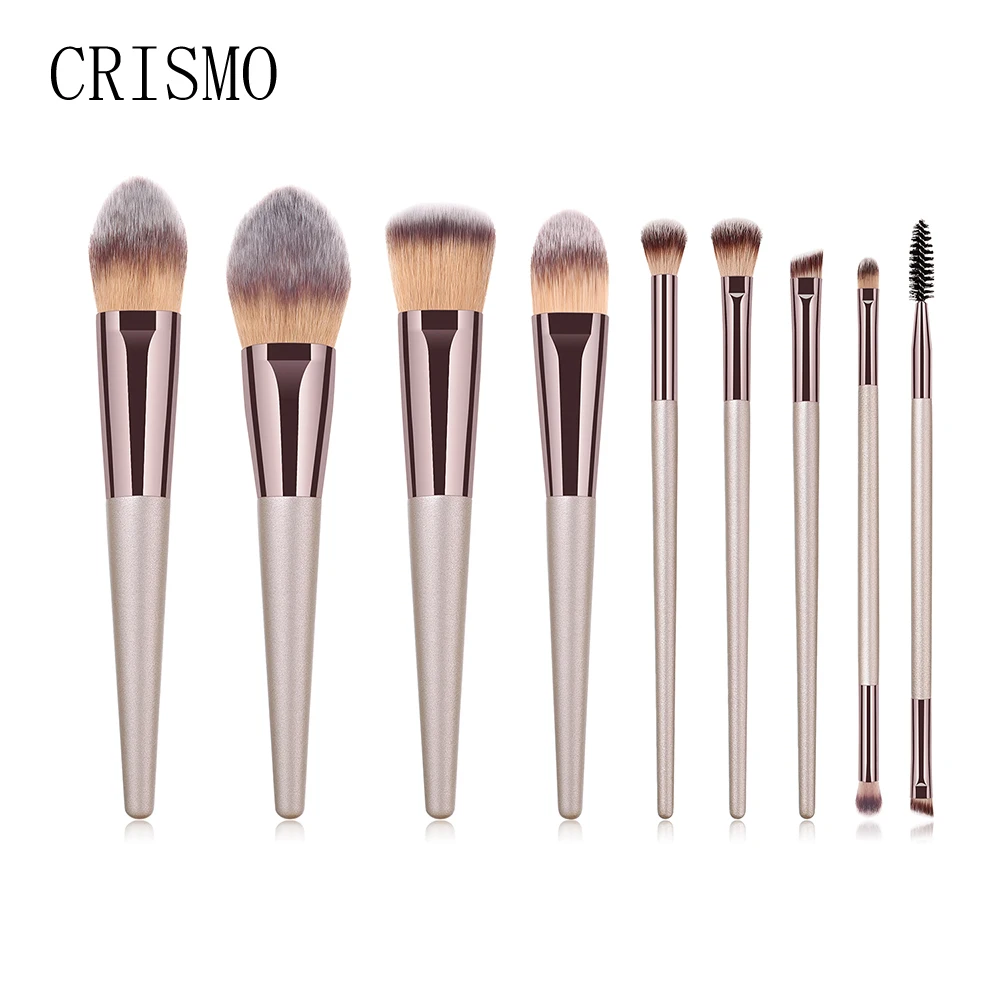 Набор кистей для макияжа 9 шт. | Красота и здоровье