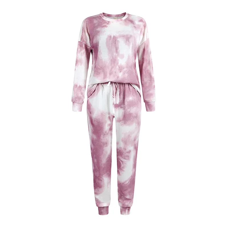

2021 Family Matching tracksuits for Autumn / Mommy and me tie-dye tracksuits / Father and son matching Tie-dye tracksuits