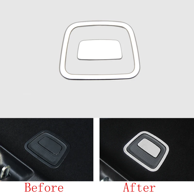 Накладка на заднюю ручку багажника из сплава для Mercedes Benz ML Class 12 15 & GL 13 16 GLE 17 GLS