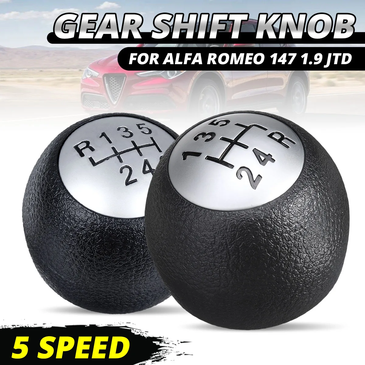 Рукоятка для рычага переключения передач 5 скоростей 6 рычаг Alfa Romeo GT 147 166 3 2