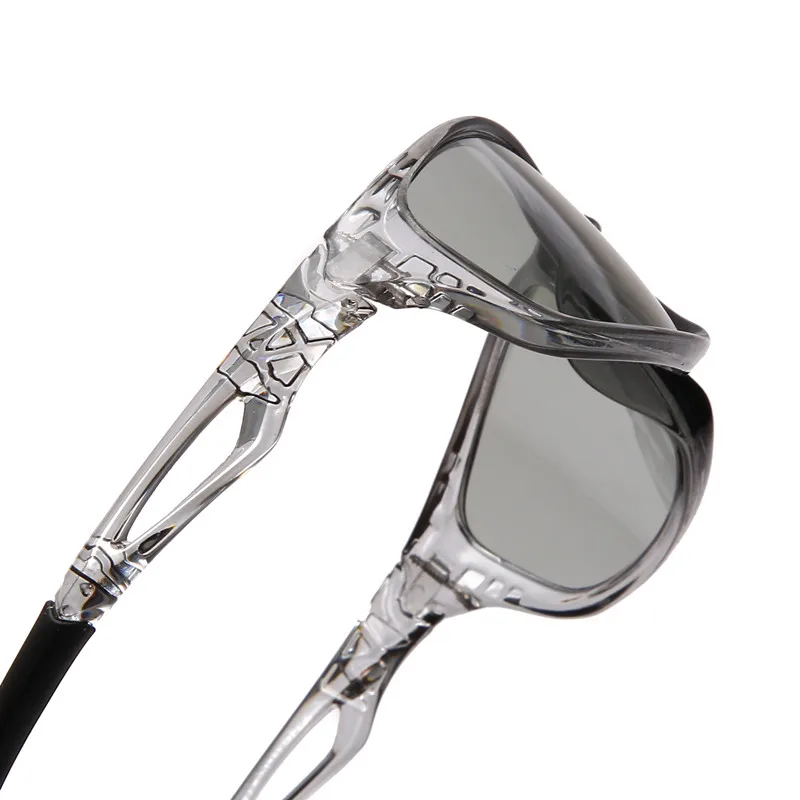 

2021 Sport Polarized Photochromic Chameleonsquare Sunglasses Square Men Women Sun Glases UV400 Polaroid Sunglasses for Women Men