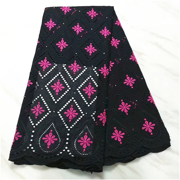 as picture Швейцарская вуаль кружева в швейцарской последние tissu africain broderie хлопок кружева ткань из Дубая высокого качества кружева 5 ярдов/партия - Цвет: as picture