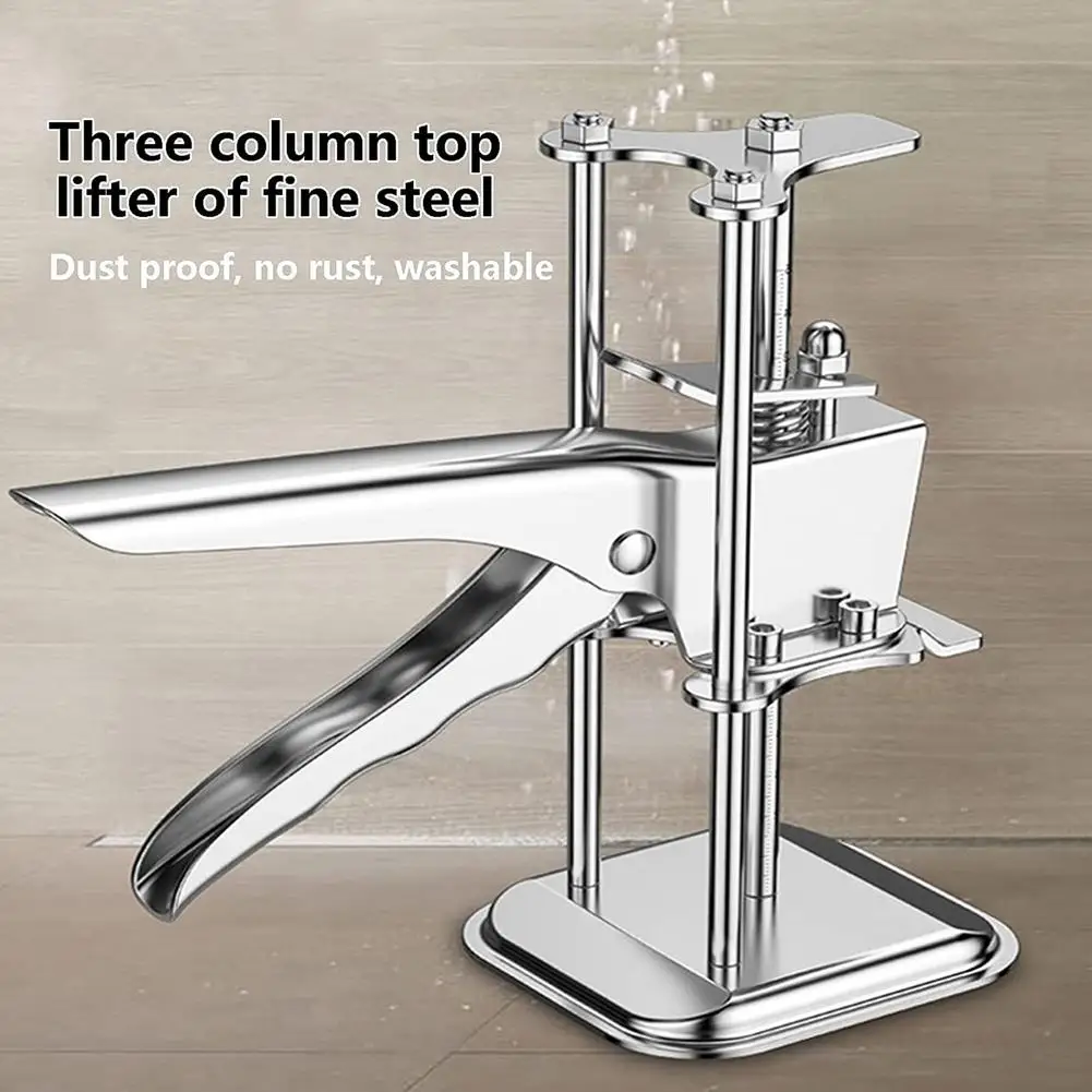 

Viking Arms Tile Height Regulator Clamping Construction Tool Labor-Saving Stainless Steel Locator Leveling System Lifter