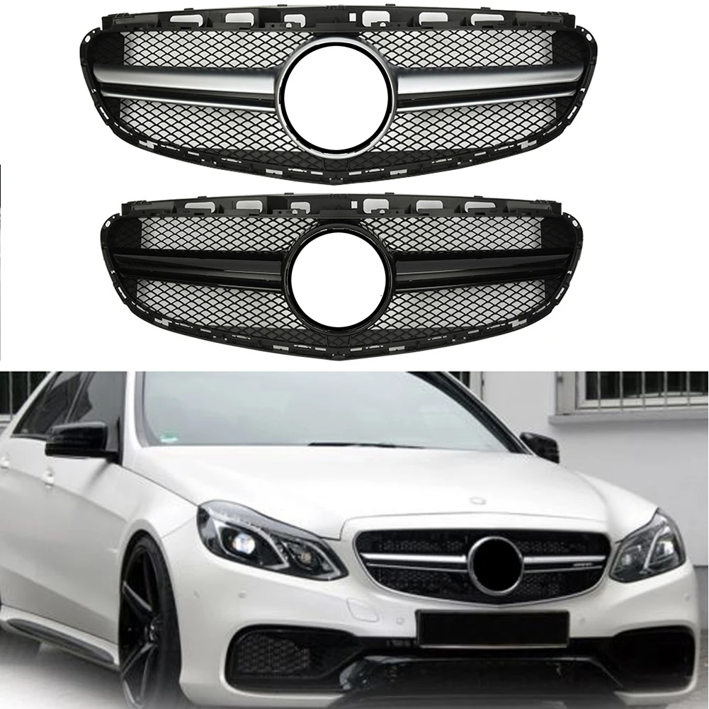 Подходит для Mercedes Benz W212 E63 E350 E550 E Class Sport передняя решетка 2014 2015 Facelift Grill|Гоночные