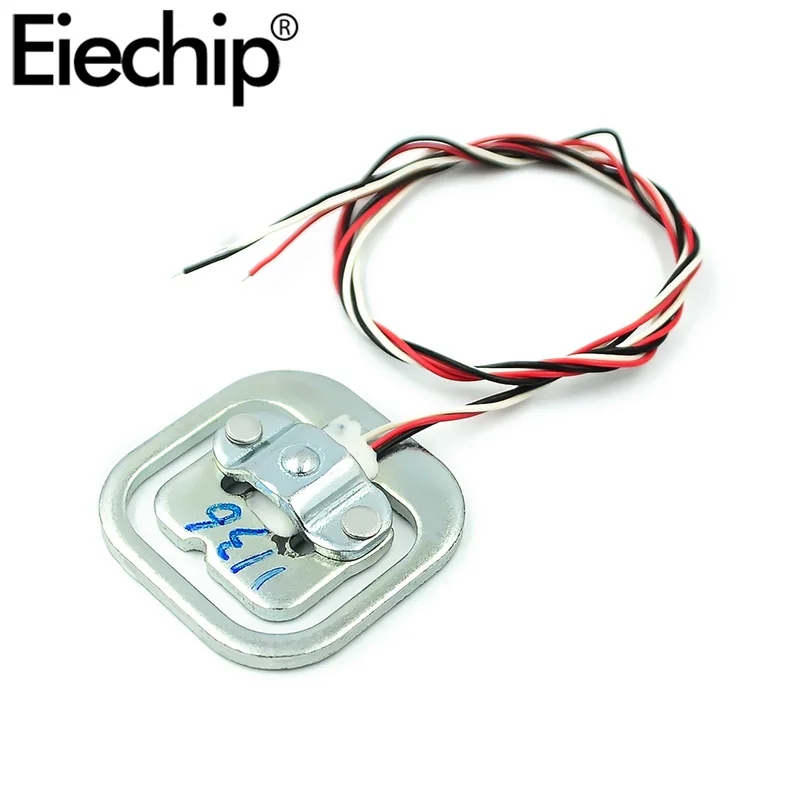 4PCS Human Scale Load Cell Weight Sensors + HX711 AD Module Weight Sensor Electronic Scale Weighing Pressure Sensor DIY Kit