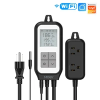 wifi us digital temperature thermostat outlet plug heating cooling mode carboy aquarium home brewing tuya smart life app control