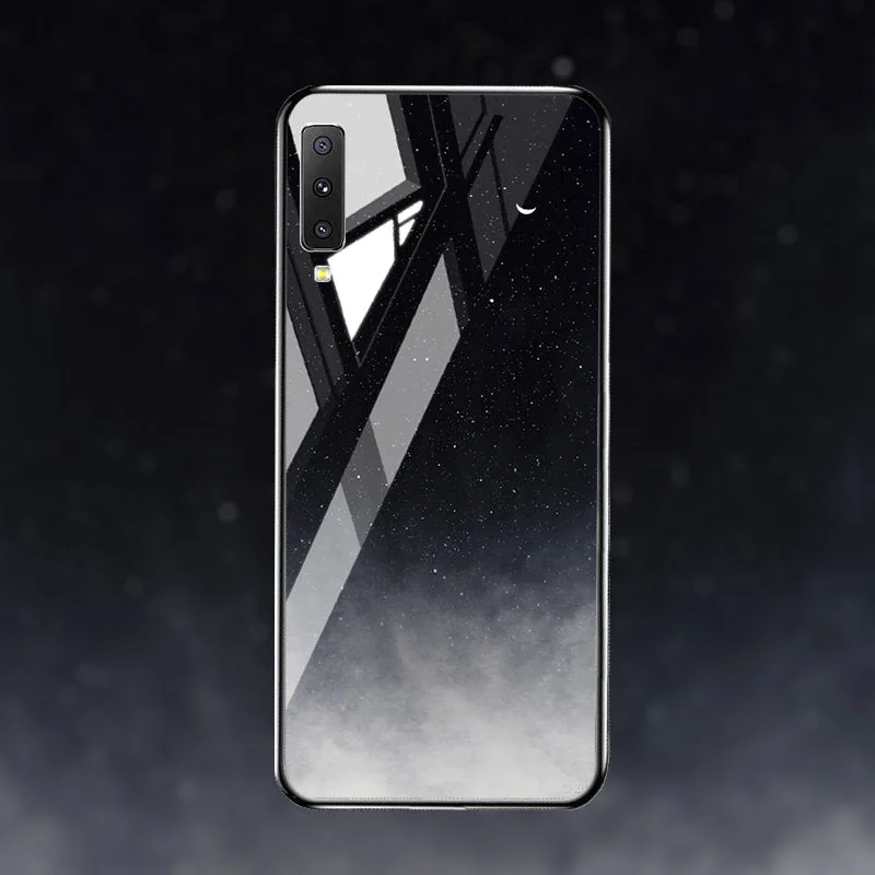 M064 Закаленное Стекло чехол для samsung Galaxy A7 A6 A8 плюс Чехол для samsung M30s J2 Core Prime Pro J4 J6 J8 M10 M20 M30 чехлы - Цвет: M064