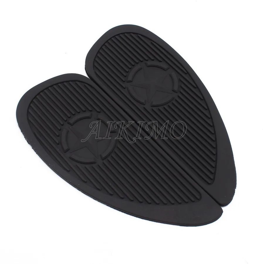 Универсальный ретро мотоцикл Cafe Racer газовый топливный бак резиновая наклейки Pad