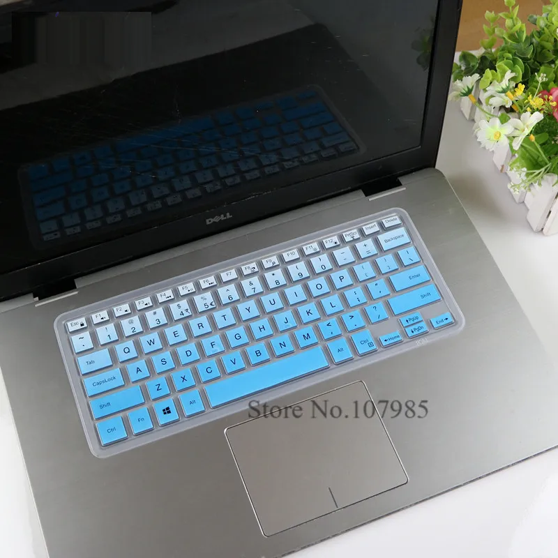 Цветная Защитная пленка для клавиатуры из силикона 11 6 дюйма Dell Inspiron 3000 11M mf-1208tn/3710
