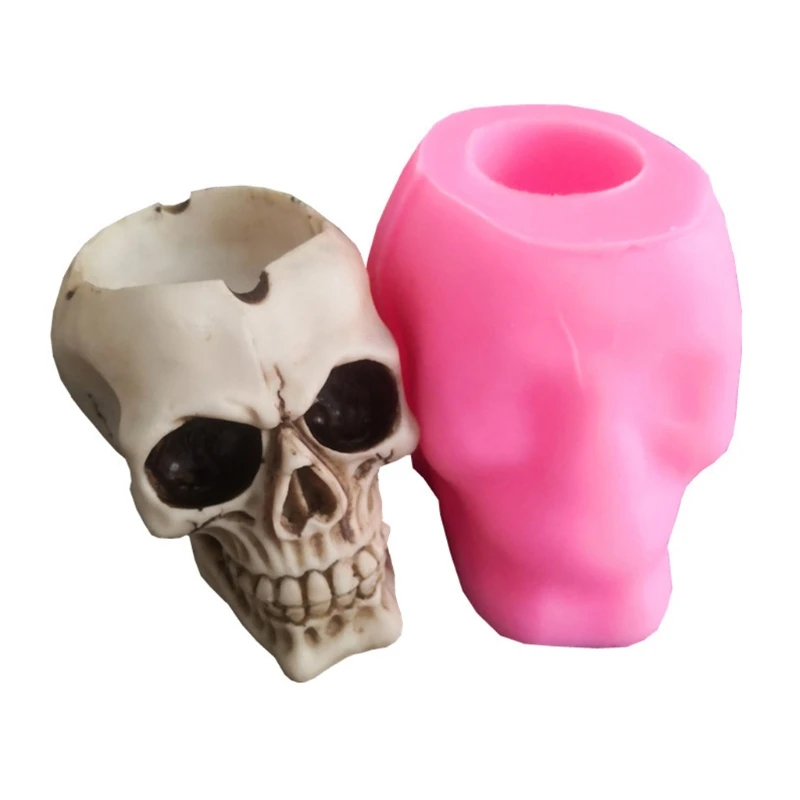 

DIY Resin Mold Suitable for Jewelry Silicone Resin Molds Including Skull-shaped Ashtray Silicone Mold for Men