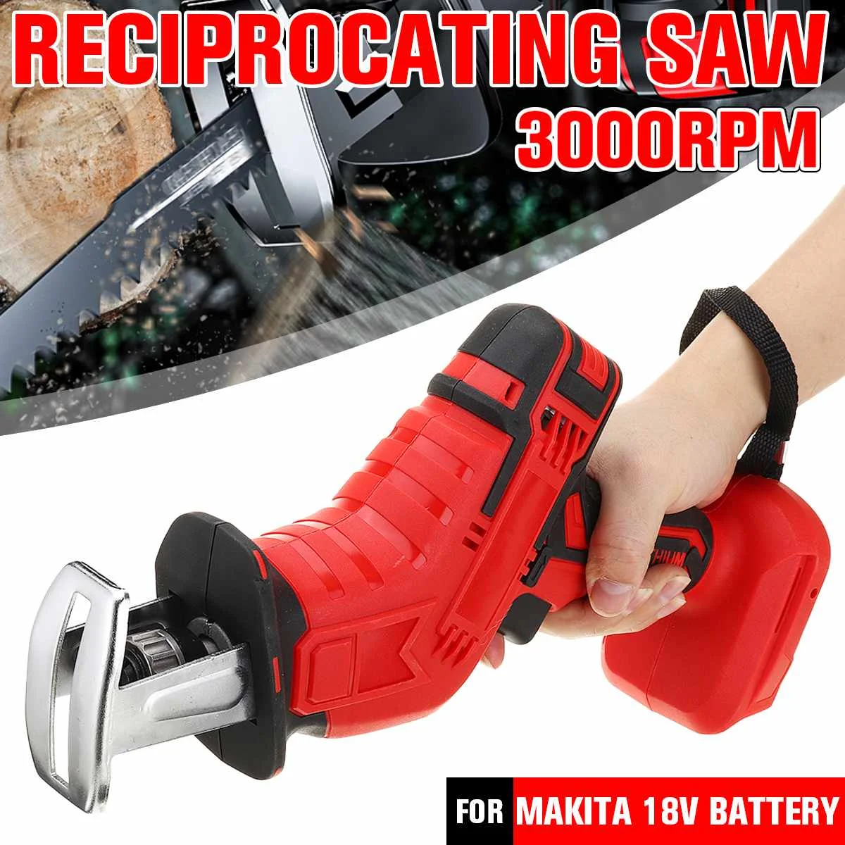 Дрель Makita 18V аккумуляторная мини пила с возвратно поступательным движением