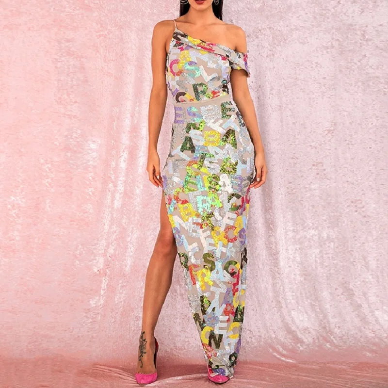 Новое модное элегантное классическое шикарное женское длинное платье с