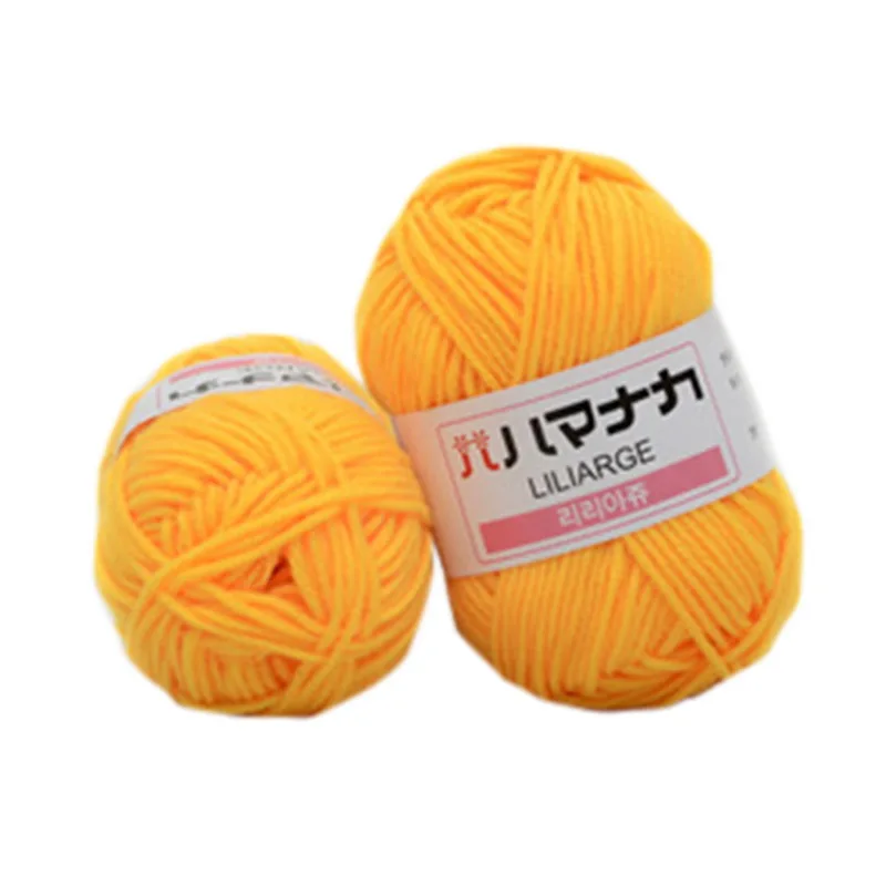 Молочный хлопок пряжа для вязания детей мягкая теплая детская одеяло свитер