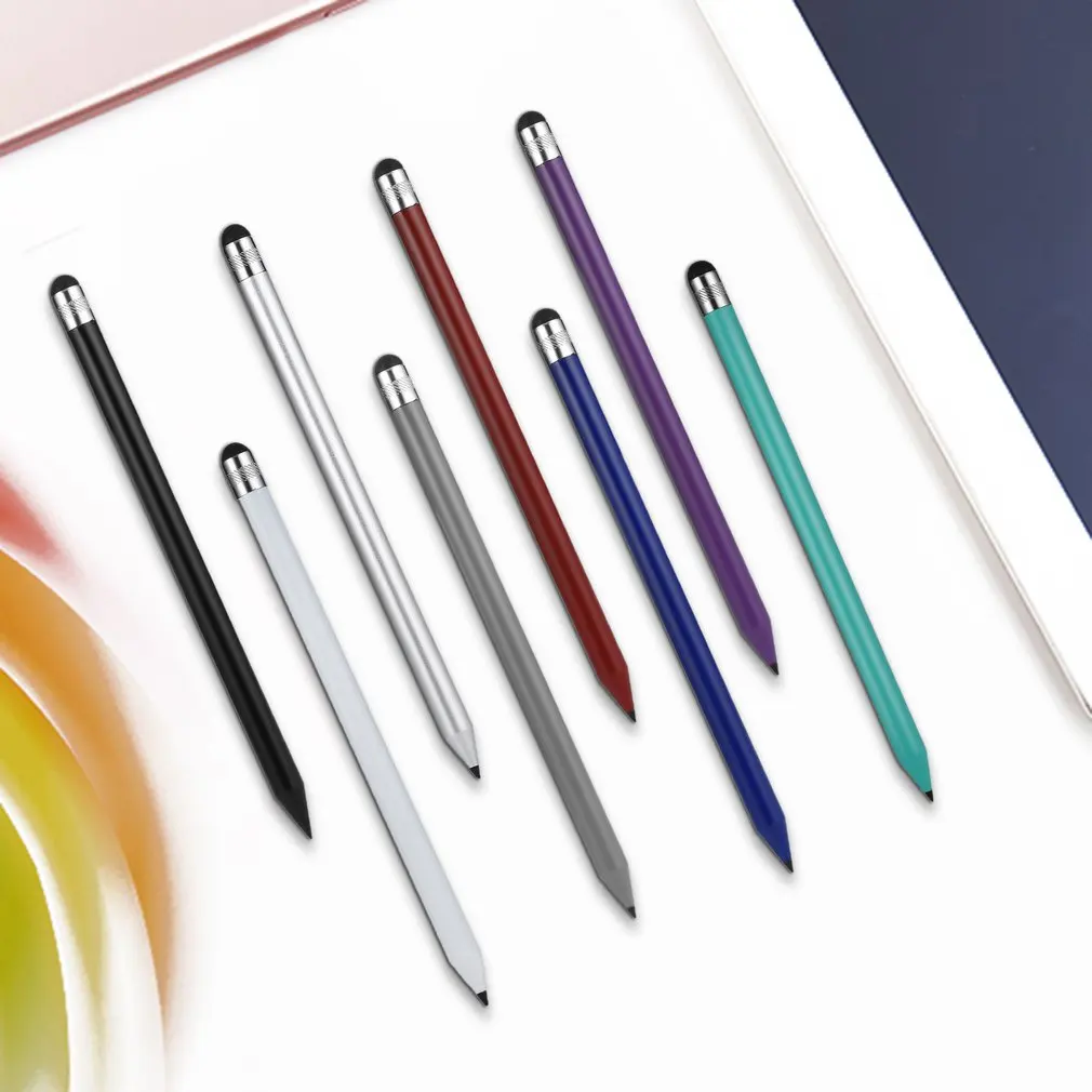 Round Stylus Capacitive Pen Touch Pencil For Xiaomi Samsung Mobile Phone Tablet Smartphones Screen Drawing | Компьютеры и офис