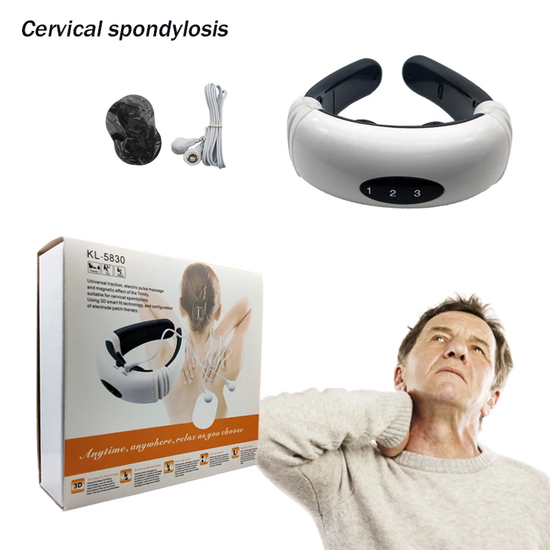

Multifunction Neck Physiotherapy Massager Cervical Massager Electromagnetic Shock Pulse Cervical Physical Therapy Instrument
