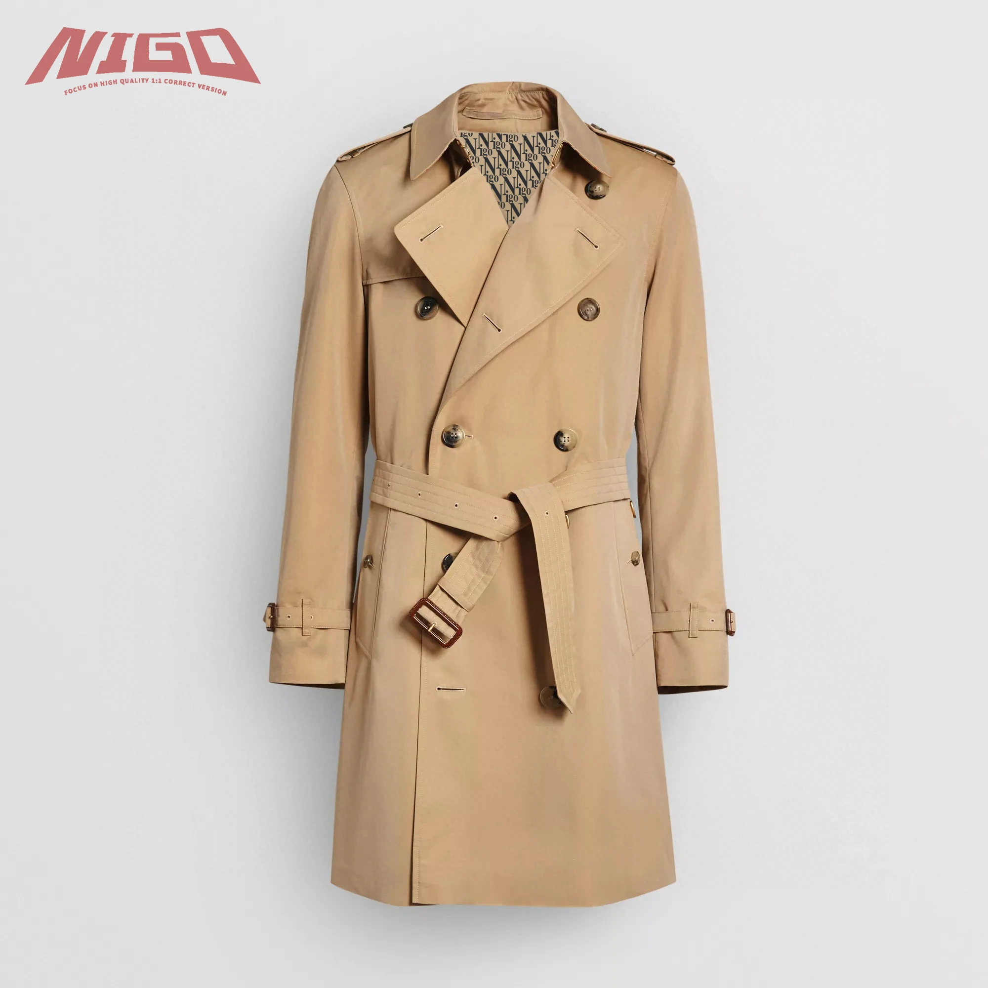 

Мужской длинный тренчкот NIGO BB 21ss # nigo1516