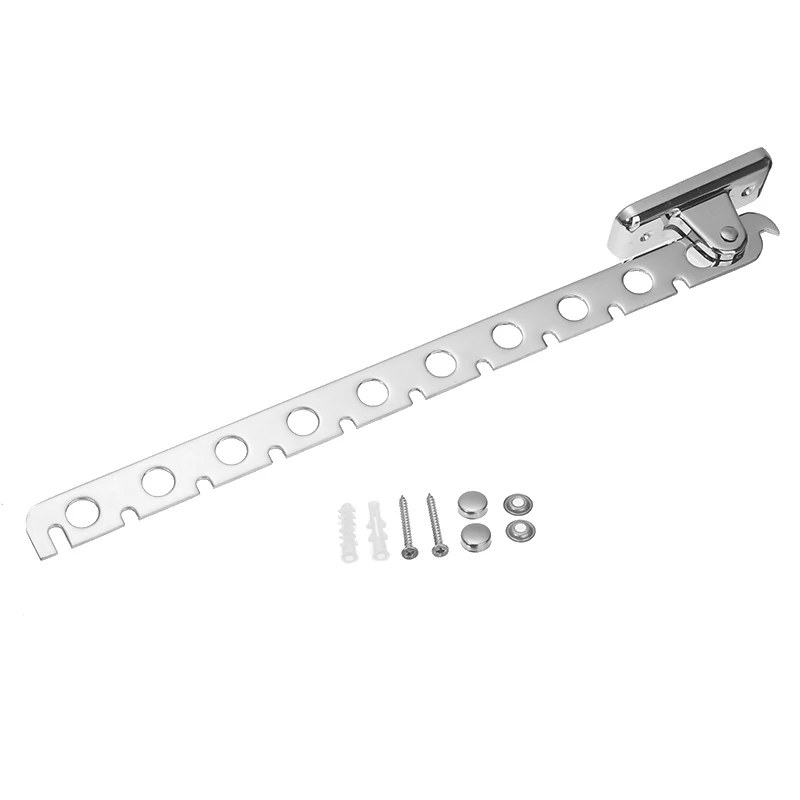 Настенная Складная сушилка для одежды из нержавеющей стали подставка белья