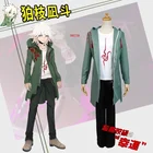 Костюм для косплея из куртки и футболки Super Danganronpa 2 Nagito Komaeda, костюмы на Хэллоуин для женщин и мужчин, аниме одежда для взрослых