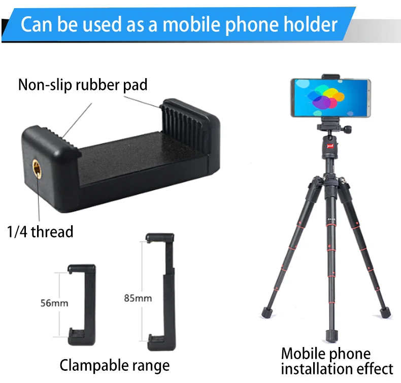 BEXIN мини-штатив dslr настольная камера подставка для телефона штатив Гибкий портативный складной дорожный штатив для dslr камеры с мини-шаровой головкой